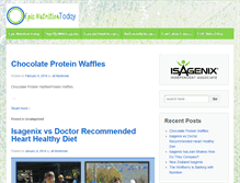 Tablet Screenshot of epicnutritiontoday.com